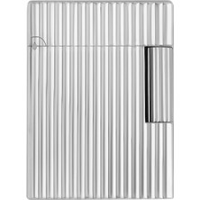 St. Dupont C14021 St Dupont Ligne1 Silver Guilloche Çakmak