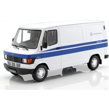 Kk Scale 180302 1/18 Mercedes-Benz 208 D1988 Mercedes Service White / Blue