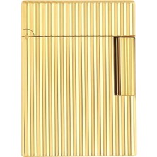 St. Dupont C14020 St Dupont Ligne1 Gold Guilloche Çakmak