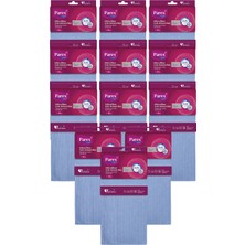 Parex Mikrofiber Çok Amaçlı Bez Mavi Onikili Paket
