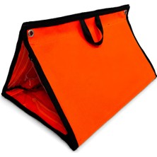 Yuga 9 Gözlü Şeffaf Pvc Cepli Çok Amaçlı Duvar Organizeri ve Taşıma Çantası 49X84 cm