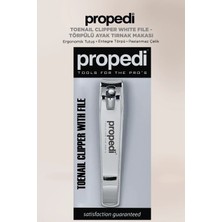 Propedi Toenail Clipper White File - Törpülü Ayak Tırnak Makası