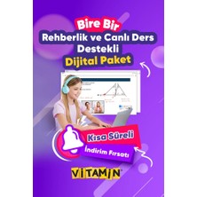 Vitamin 8. Sınıf LGS 2027 Sınava Hazırlık Seti (Sadece Dijital Lisans) 8. Sınıf LGS Tüm Dersler 8.000 Soru 10 Online Deneme Sınavı 30 Canlı Özel Ders + Birebir Sınav Koçluğu