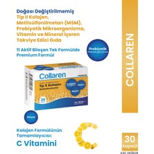 Renatus Collaren Tip Iı Kolajen,  Metilsülfonilmetan (Msm),  Probiyotik Mikroorganizma,  Vitamin ve Mineral Içeren  Takviye Edici Gıda
