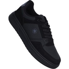 Ayakcenter Axıon 017 Cilt Siyah Erkek Sneaker Ayakkabı