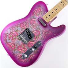 Fender Made In Japan Limited Edition Telecaster Akçaağaç Klavye Pink Paisley W/bag Elektro Gitar
