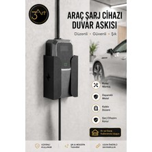 3Art Metal Elektrikli Araç Şarj Cihazı Duvar Askısı – Ev Şarj Ünitesi  Aparatı