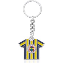 Fenerbahçe Çubuklu Forma Metal Anahtarlık