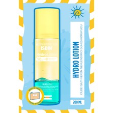Isdin Fotoprotector Hydro Losyon SPF50 200 ml Tüm Cilt Tipleri İçin Derinlemesine Nemlendirici
