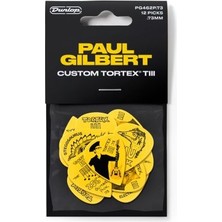 Jim Dunlop PG462P073 Paul Gilbert Signature 12'li Paket Pena (0.73 Mm)