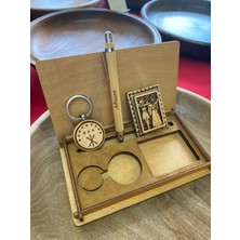 Haslet Wood Adige Bayraklı Set
