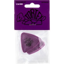 Jim Dunlop 431P1.14 Tortex Tri 6'lı Paket Pena (1.14 Mm)