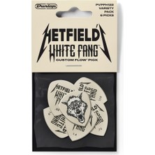 Jim Dunlop PVPPH122 Hetfield's White Fang Custom 6'lı Paket Pena