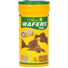 Ahm Wafers Chips 250 ml Vatoz Balık Yemi Yüksek Proteinli Beslenme Türü İçin Özel Formül