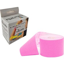 Naturachi Kinezyobant Sporcu Bandı Kinesio Tape 5 Metre*5cm Pembe Renk