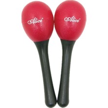 Alice A042SE-RD Saplı Kırmızı Yumurta Shaker