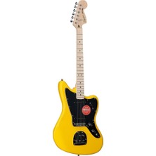 Squier Limited Edition Affinity Jaguar Akçaağaç Klavye Bpg Graffiti Yellow Elektro Gitar