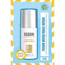 Isdin Isdın Fotoprotector Fusion Water Magic Repair SPF50 50ML | Cilt Esnekliğini Destekleyici Yüz Güneş Kremi