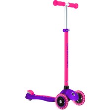 Globber Primo Plus Işıklı Scooter - Neon Pembe