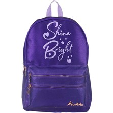 Elit Kaukko Sparkle Mor Sırt Çantası