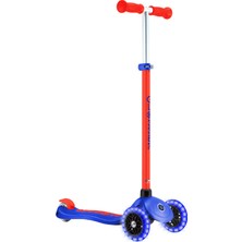 Globber Primo Plus Işıklı Scooter - Neon Mavi