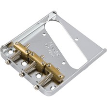 Fender 3-Saddle American Pro Telecaster Bridge Assembly Chrome Köprü Yedek Parça