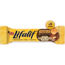 Eti Lifalif Kayısılı, Yer Fıstıklı, Kakaolu Meyve Bar 35 G x 6 Adet