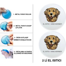 Bosphorus Sıa 2 Adet Kahverengi Köpek Cep Sobası,el Isıtıcı,sıcak Su Torbası Pvc  10X9,5CM