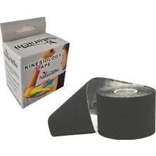 Naturachi Kinezyobant Sporcu Bandı Kinesio Tape 5 Metre*5cm Siyah Renk