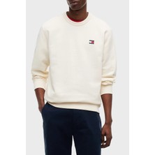 Tommy Jeans Regular Fit Pamuklu Bisiklet Yaka Sweat Erkek Sweat DM0DM21921 Aef