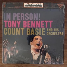 Only Japan Vinyl Tony Bennett With Count Basie And His Orchestra – In Person!