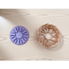 Dolunay Mum Rattan Örme Yardımcı Kalıp