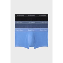 Calvin Klein Pamuklu Logolu 3 Pack Boxer LV00NB4389W8O Erkek Boxer LV00NB4389 W8O
