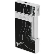 St. Dupont 028025 St Dupont Slimmy Fender Siyah Çakmak