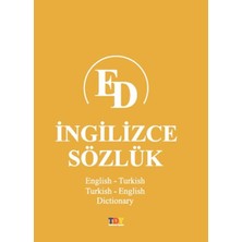 TDY Yayınları Ingilizce Sözlük