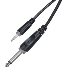 Roxtone RX-K13503 6.3 mm Mono – 3.5 mm Stereo Ses Kablosu 3 Metre