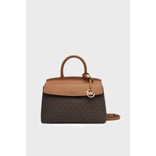 Michael Kors Logolu Çıkarılabilir Askılı Çanta 30T6GX7S1B252 Kadın Çanta 30T6GX7S1B 252