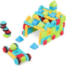 Battat Bristle Blocks Yapı Oyuncakları - Basic Builder Set - 112 Parça