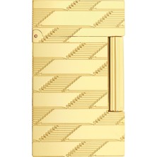 St. Dupont C16178 St Dupont Ligne 2 Monogram 1872 Guilloche Golden Çakmak