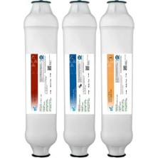 Coolpex Çubuklu Inline 4 Lü Filtre Seti