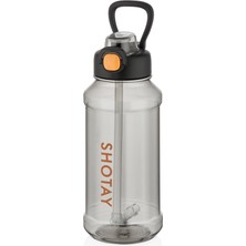 Shotay Plastik Matara Siyah 1300 Ml.