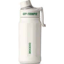 Dodge Up Tempo Vidalı Kapak Çelik Termos Matara Beyaz 520 Ml.
