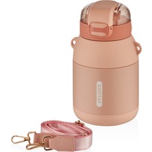 Shotay Dome Çelik Termos Matara Pembe 800 Ml.