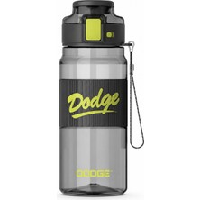 Dodge Silikon Kemerli Trıtan Matara Siyah 670 Ml.