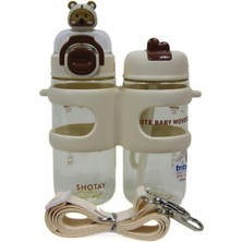 Shotay Çift Gözlü Trıtan Matara Beyaz 900 Ml.