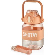 Shotay Rıbbon Grıp Matara Pembe 1000 Ml.