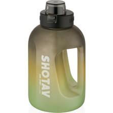 Shotay Colorful Trıtan Matara Yeşil 1500 Ml.