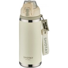 Shotay Campıng Termos Matara Beyaz 750 Ml.