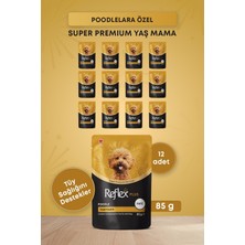 Reflex Plus Pounch Poodle Coat Health Pate Yetişkin Köpek Maması 85 gr