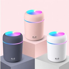 Gaman PL-3502 Renkli Rgb Ledli Mini Hava Nemlendirici Buhar Makinesi Araç Içi Hava Nemlendirici 250ML 1 Adet